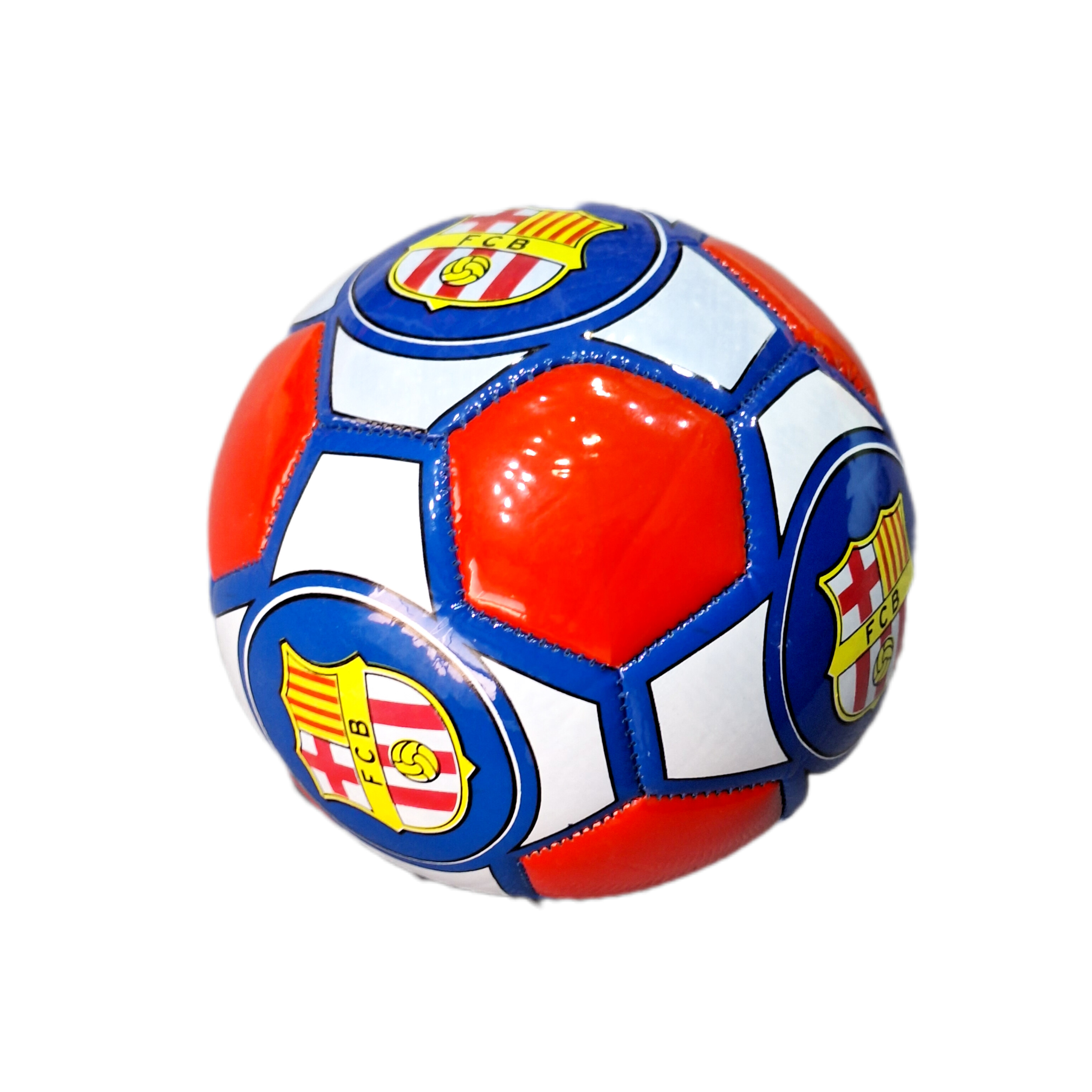 توپ فانتزی آبی اناری بارسلونا سایز ۲