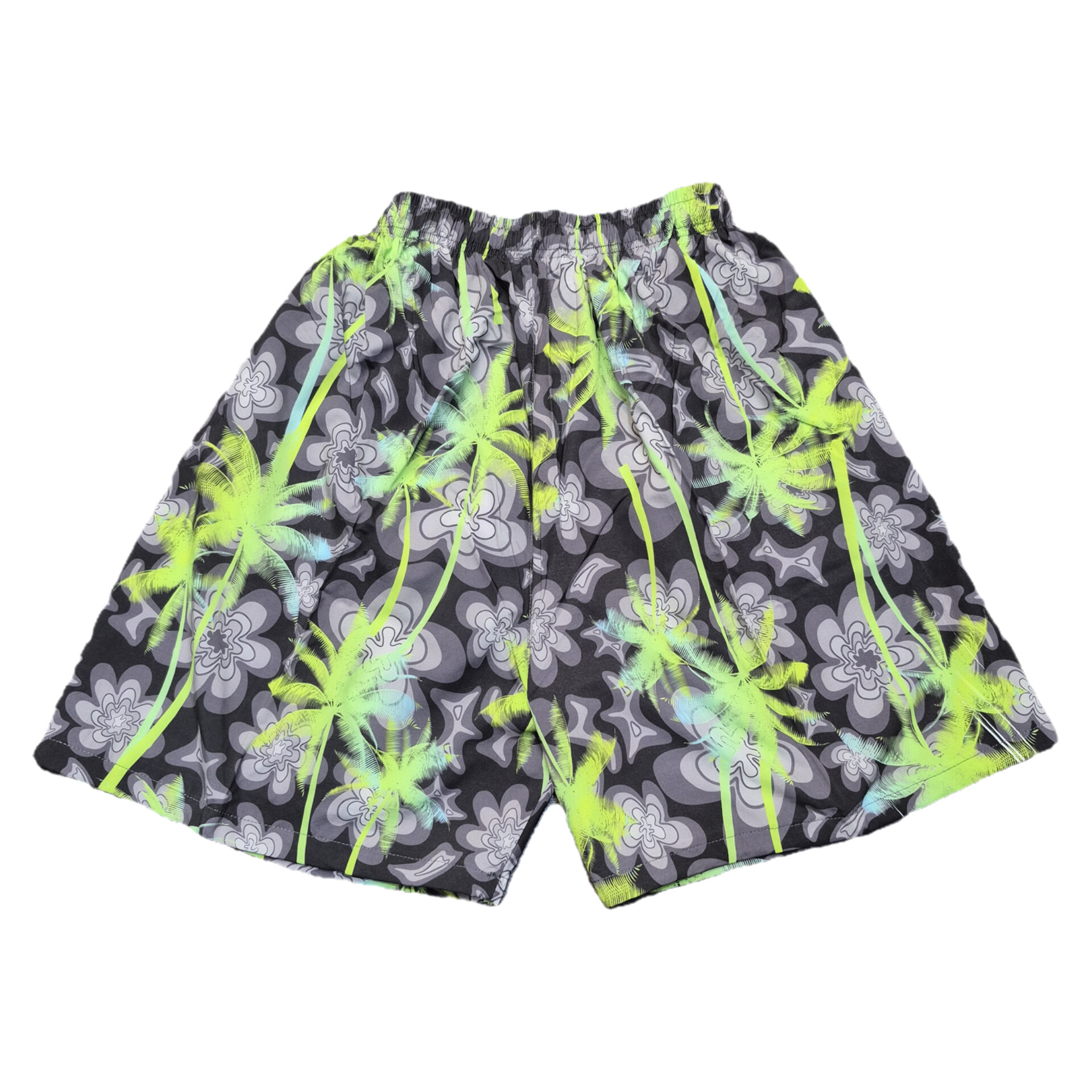 شلوارک سونا طرح گل سبز