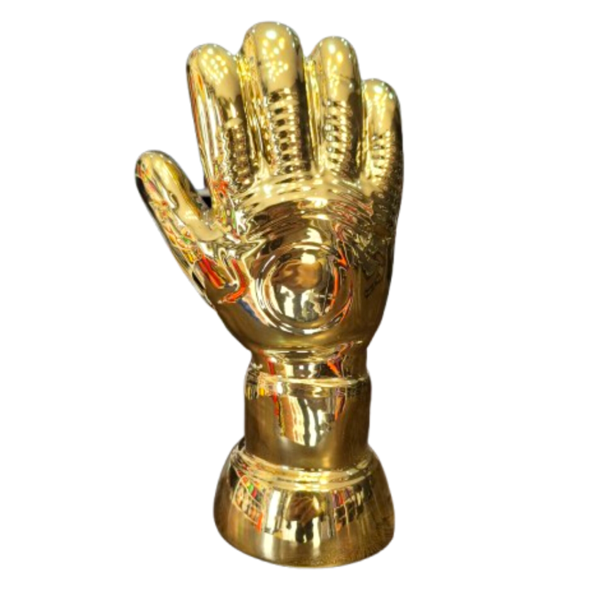 تندیس دستکش طلا