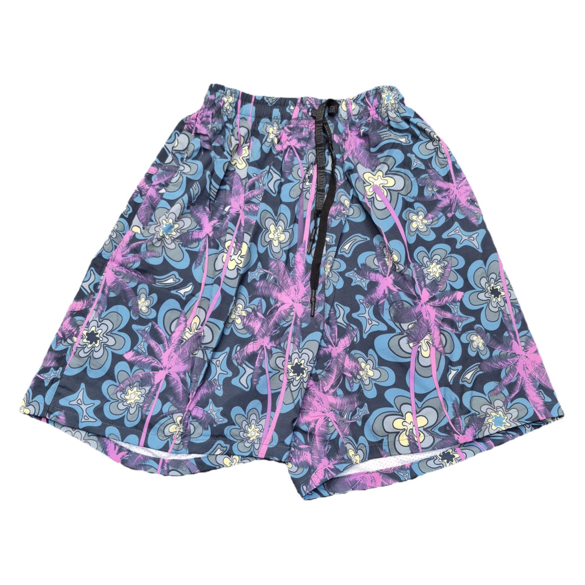 شلوارک سونا طرح گل بنفش