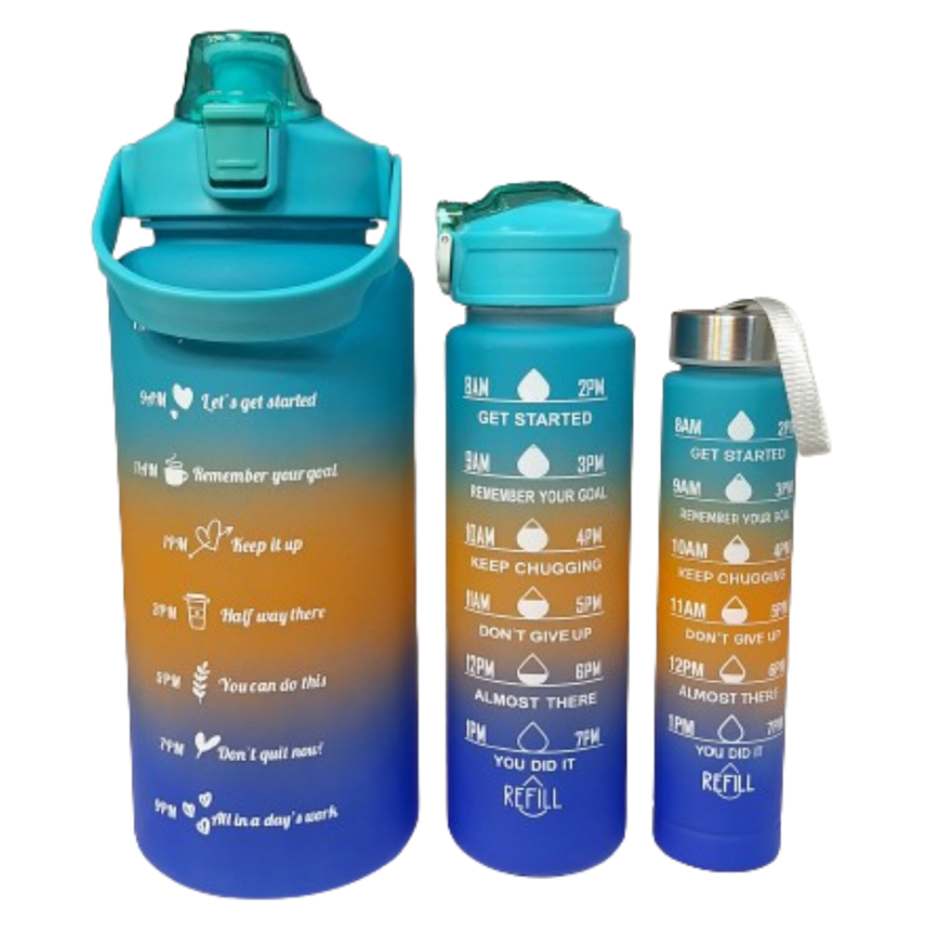 قمقمه سه قلو گنجایش ۲ لیتر بسته ۳ عددی