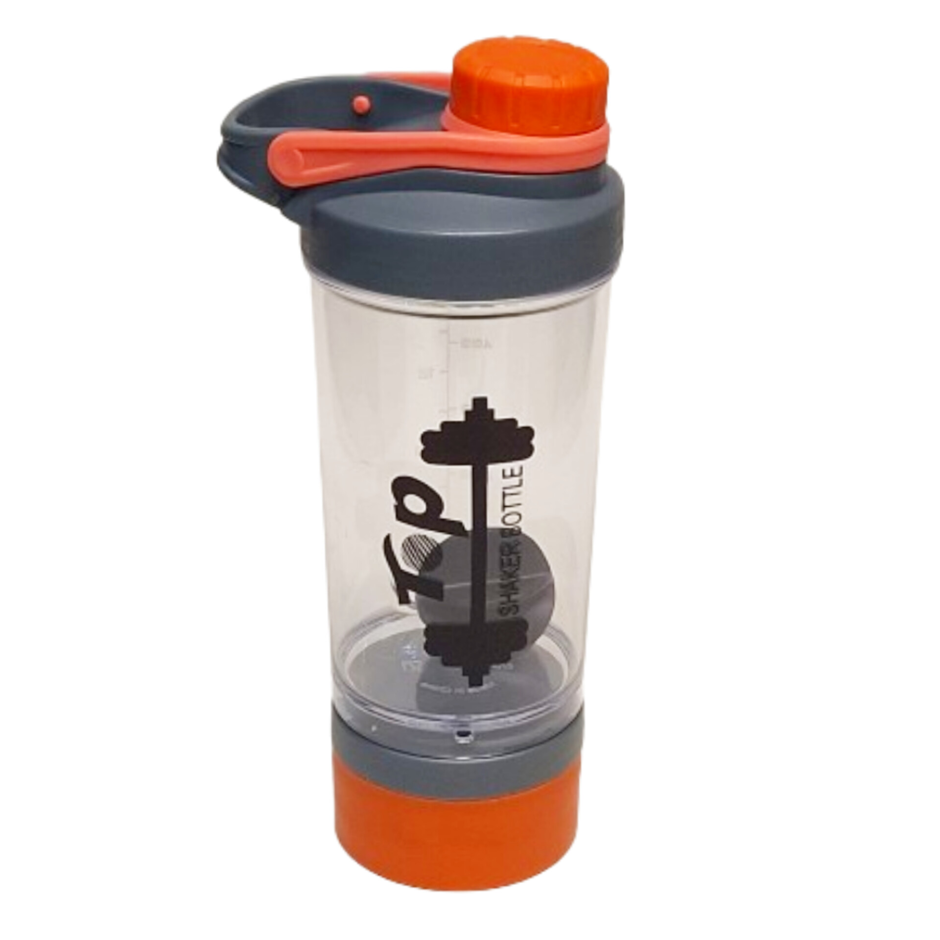 شیکر دو تکه شفاف مدل تاپ