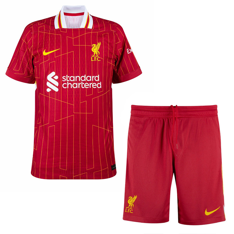 کیت و شورت اول ورژن هواداری لیورپول فصل ۲۰۲۵